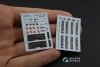 Quinta Studio QD35016 Ural-4320 3D-Printed & coloured Interior on decal paper (for Zvezda kit) 1/35